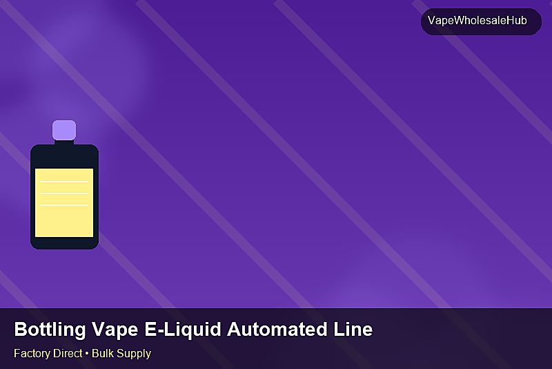 Bottling Vape E-Liquid Automated Line Wholesale — Bottling Vape E-Liquid Automated Line Wholesale: Bulk Supplier Guide | 2026 Edition photo 1