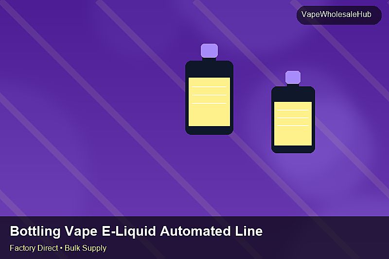 Bottling Vape E-Liquid Automated Line Wholesale — Bottling Vape E-Liquid Automated Line Wholesale: Customs Documentation | 2026 Edition photo 1