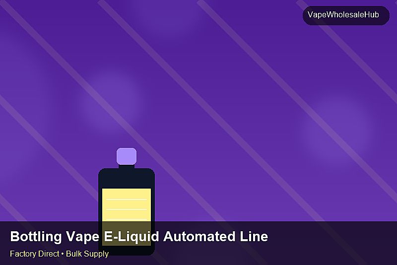 Bottling Vape E-Liquid Automated Line Wholesale — Bottling Vape E-Liquid Automated Line Wholesale: Volume Pricing Tiers | 2026 Edition photo 2